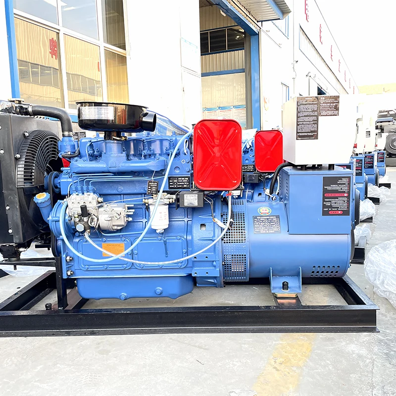 Refrigeration Support Generator Set 20kva 15kva Heavy Engine Genset Robust Stable Output Cold Storage Dedicated Power Unit