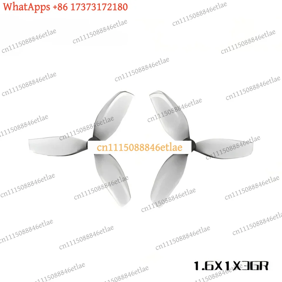 LKB  HQ Ultralight for Whoop Propellers 40mm 3-Blade CW/CCW 1mm/1.5mm Bore for AIR75