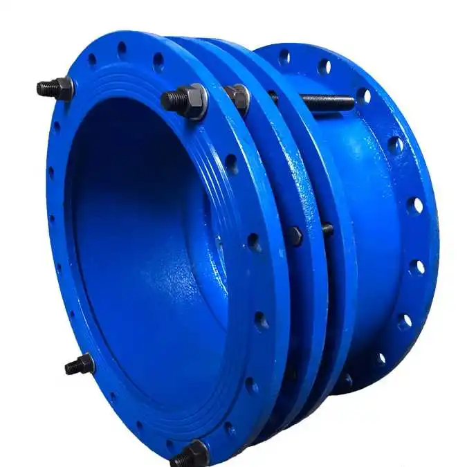Double flange limit expansion joint PVC pipe connection flexible telescopic device, limit expansion joint