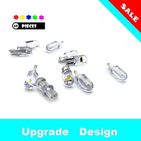 10pcs Car LED T10 W5W WY5W 168 194 501 LED Bulbs for Auto Interior Lights Map Dome Door Trunk Instrument Lamp 12V