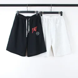 Yao Fshion SAINT Of MICHAEL Streetwear Harem Pants Home Hip Hop Sweatpants Loose Terry Vintage Casual Short Pants Shorts for Men