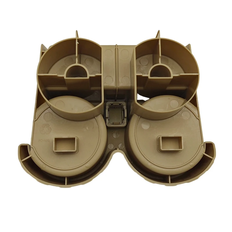 Super Sale Car Front Armrest Water Cup Holder FYE727068 FYE727069 for Nissan Patrol Y61 1997-2016 Drink Holder Beige
