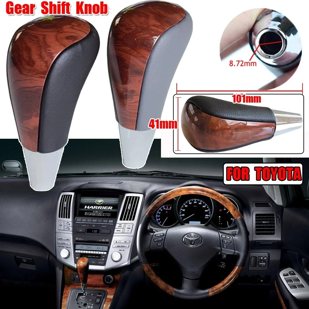 AT Gear Shift Knob Car Shift Lever Knob Stick Headball For Toyota Prado Lexus Hilux 2011 Camry Crown RAV4 Fortune 2012