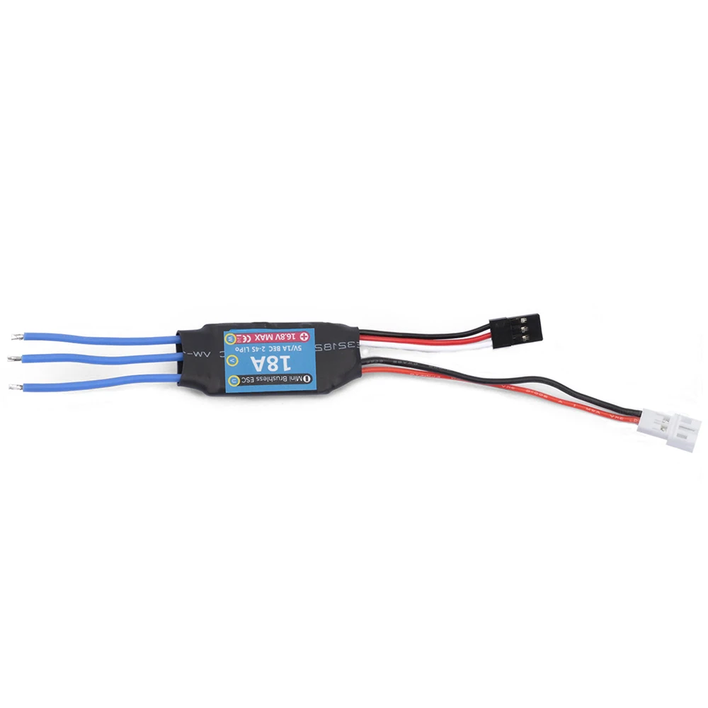 9IMOD RC 18A Bürstenloser ESC 2S Elektrischer Geschwindigkeitsregler Kompatibel mit Kyosho Tamiya Wltoys K989 1/24 1/28 Mini Z Mini Q RC Auto