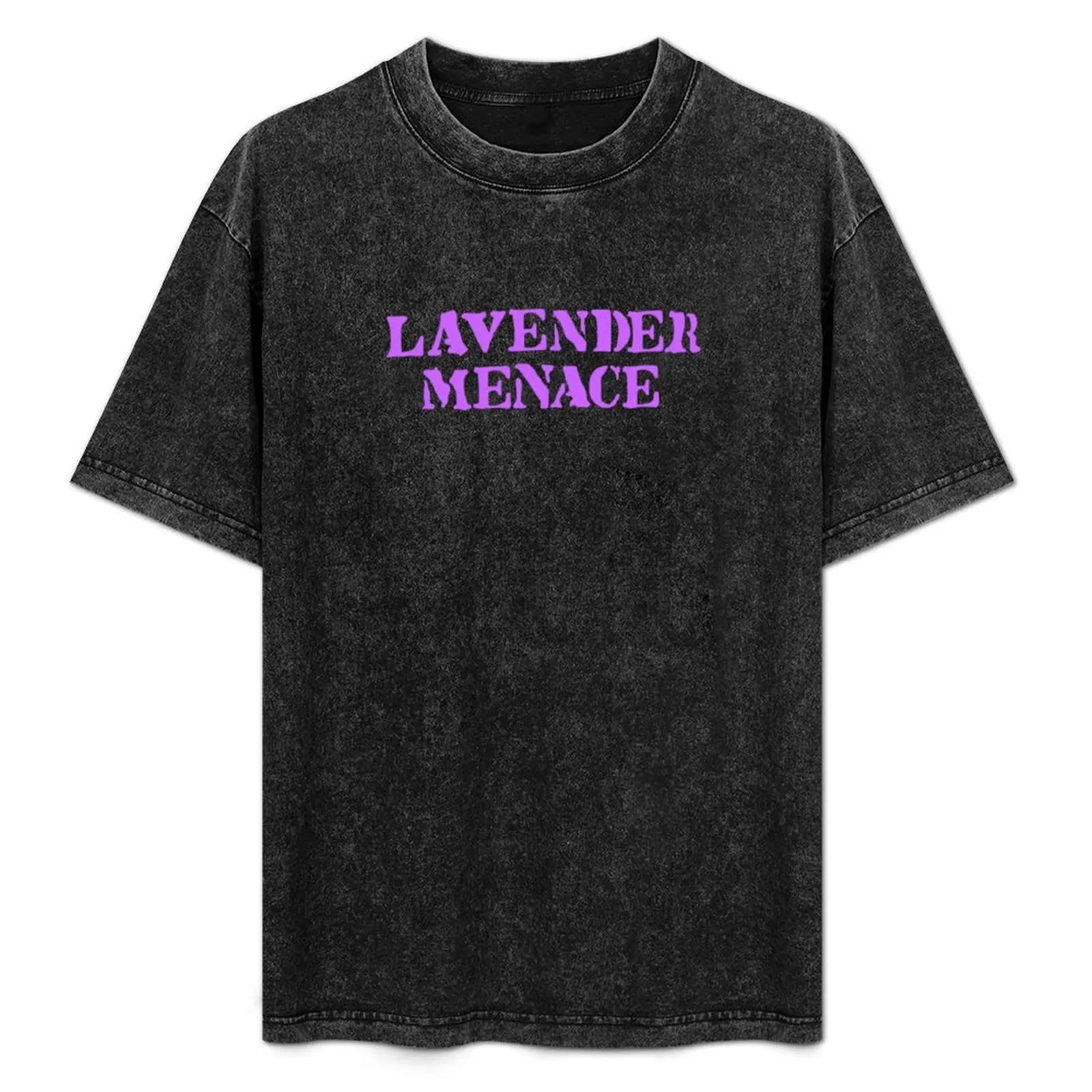 Lavender Menace T-Shirt Lightweight Casual Summer T-Shirt