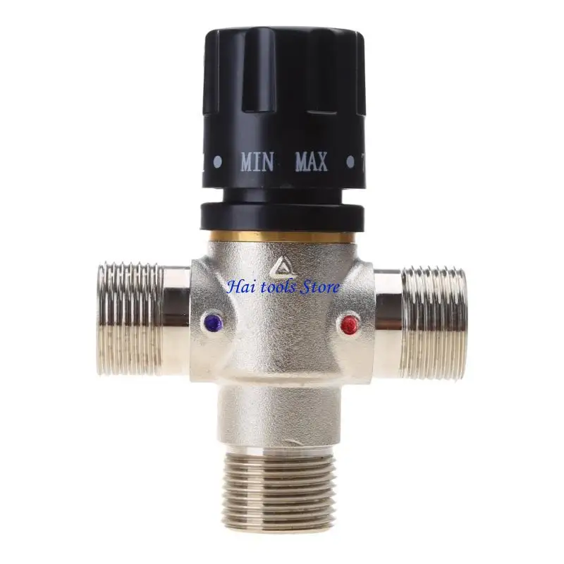 X37E 3/4" DN20 Wassermischung für Ventil, thermostatische Mischung für Ventil, Heiß-Kaltwasser-Mischung für Ventil, Messing für – Detail 5