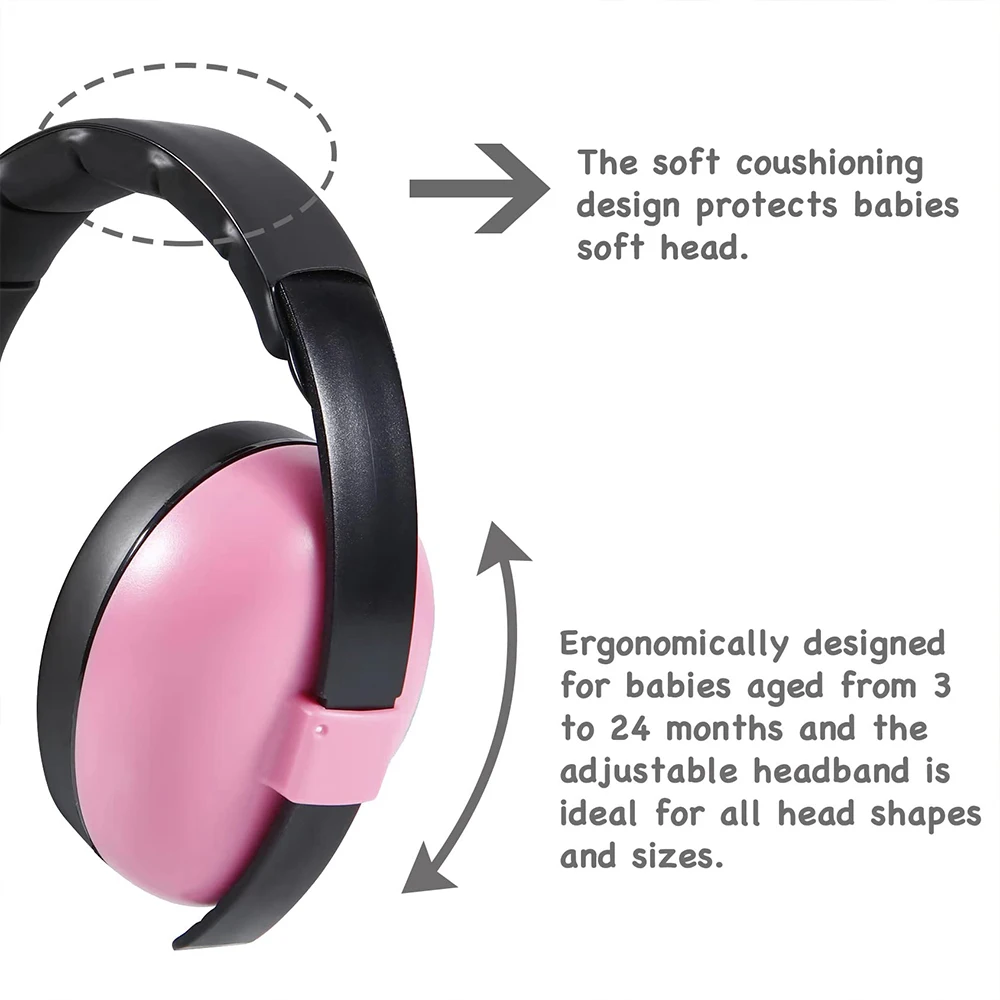 Imagem -04 - Proteção Auricular Neo para Bebé Auscultadores com Cancelamento de Ruído Earmuffs Proteção Auditiva Infantil 03 Anos