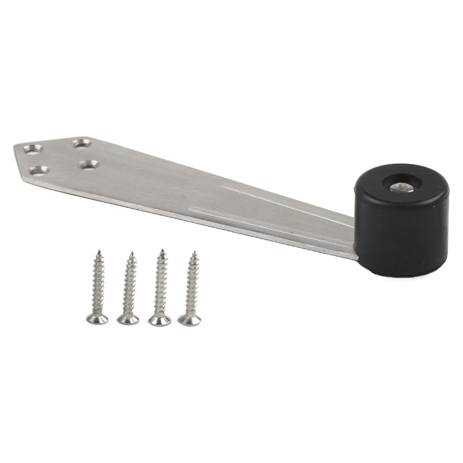 Furniture Door Stop Stainless Steel Door Stopper For Home 90° Opening Angle Easy Installation Effective Ventilation