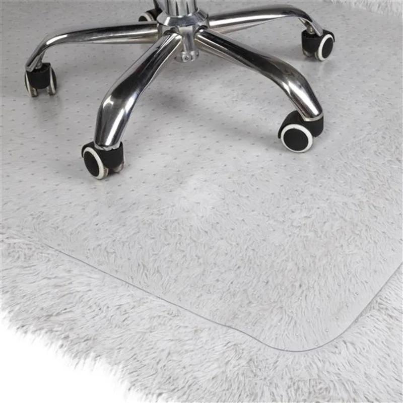 PVC Transparent  Floor  Protection Chair Mat With Nails Convex  Shape  Give Your Floor And Furniture The Best Protection