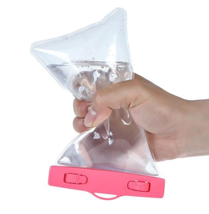 Transparent PVC Traveling Summer Beach Swimming Phone Waterproof Bag Pouch Travel Accessories Diving Swimming Bags