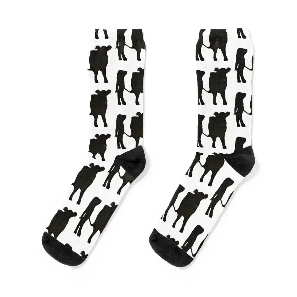 

Bobbi Belted Galloway Socks with print kawaii funny gift Socks Men's Women's
