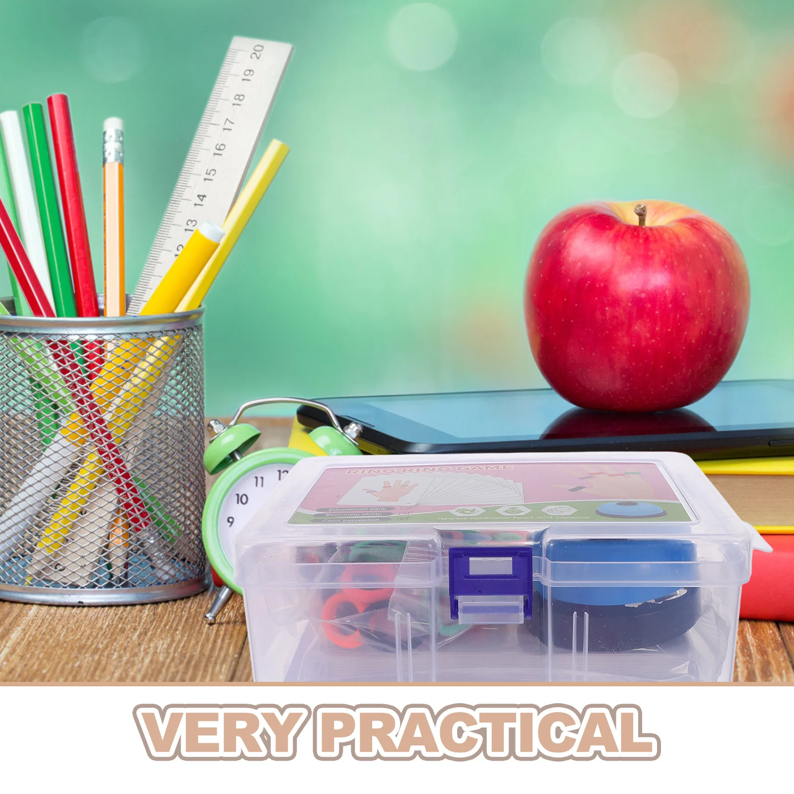 ชุดแหวนนิ้วหลากสีสัน สร้างสรรค์ เสริมสร้างพัฒนาการทางสติปัญญา ฝึกการคิด สำหรับเด็ก สนุก น่าสนใจ ช่วยลดความเครียด สำหรับการศึกษาปฐมวัย