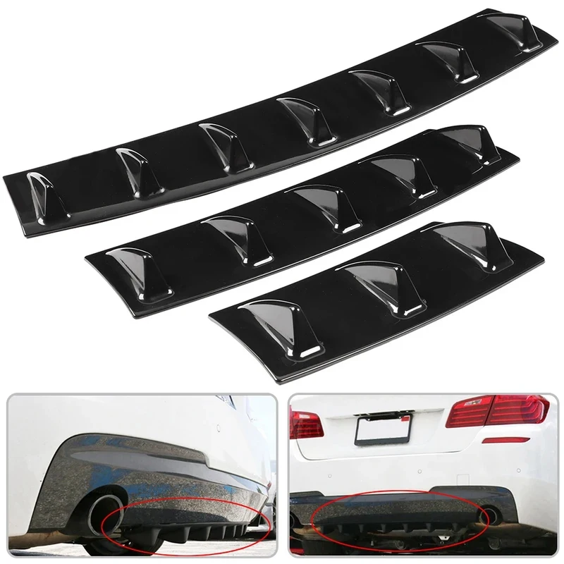 

Wholesale Universal Rear Bumper Diffuser Chassis Fin Lip Spoiler Car Mod Accessories