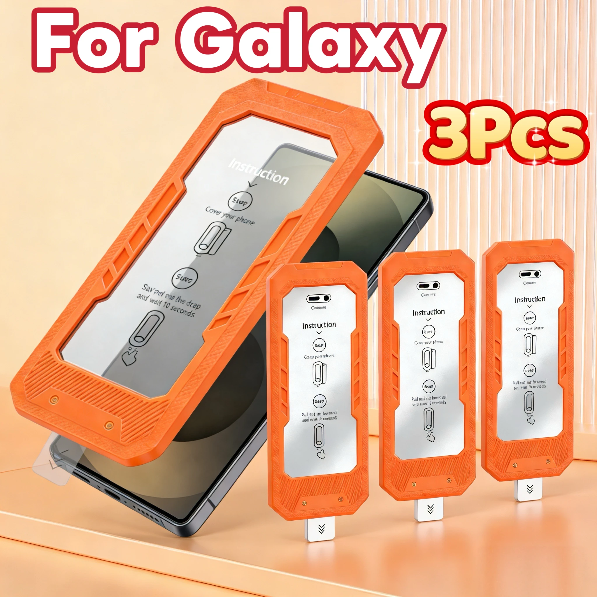 

3PCS HD Screen Protector for Samsung Galaxy S26 Ultra S26 Plus S25 S24 Series, Bubble-Free & Dust-Free,