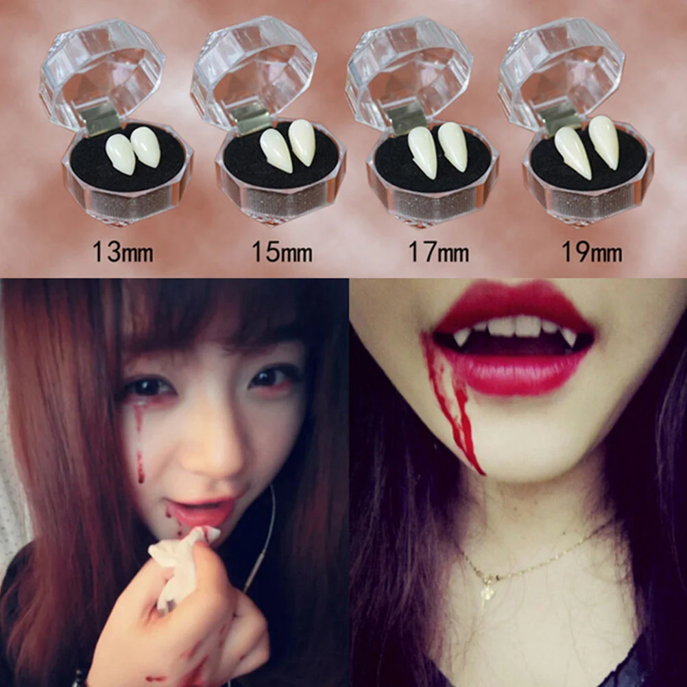 Halloween Dropshipping Fake Teeth Decor Prom Accessories Clothes Party Cosplay Prop