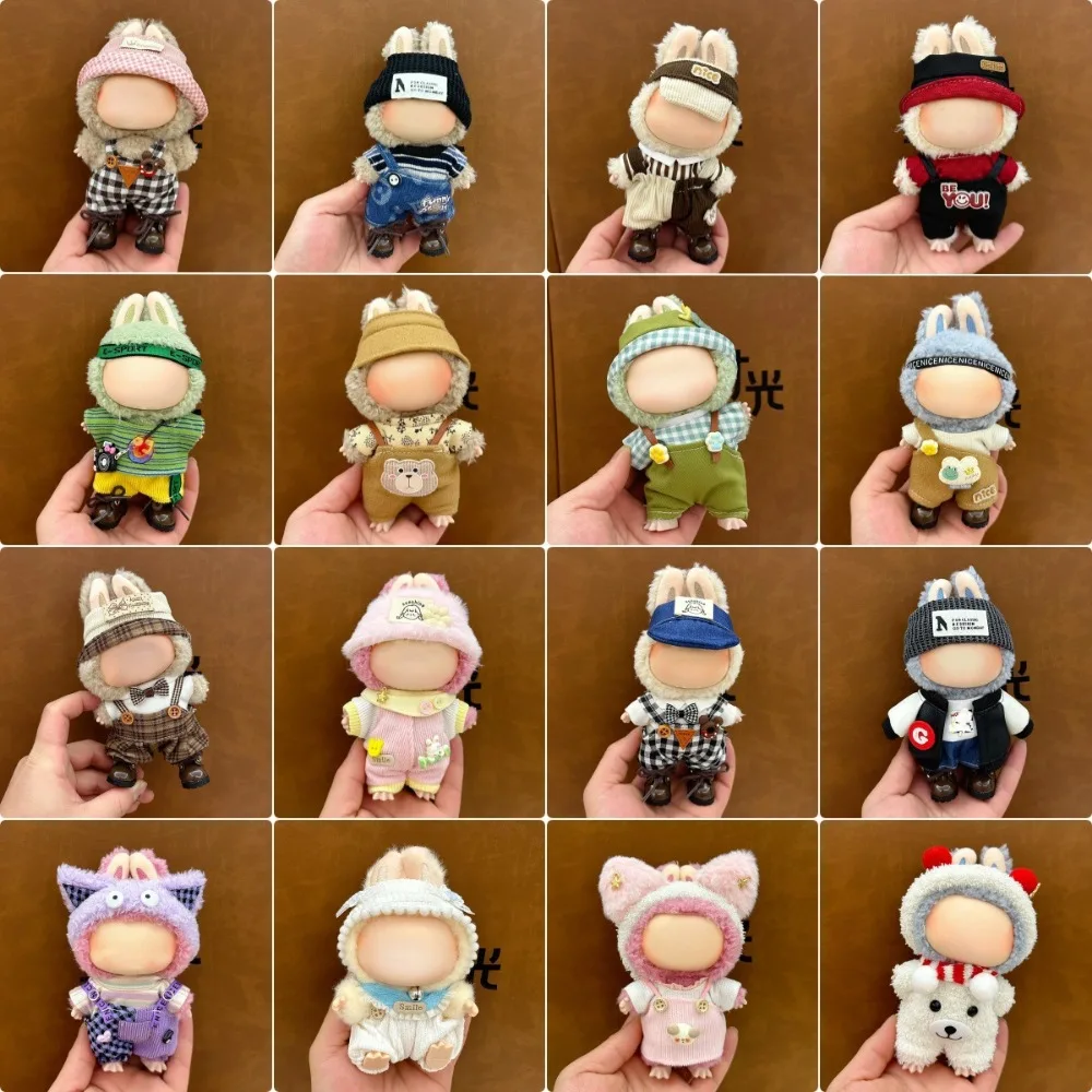 

17cm Mini Doll Clothes 25Style Outfit Clothes 17cm Labubu II Dolls Clothes Doll Accessories Cultivate Sitting Party Game Toys