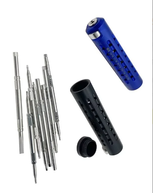 Veterinary Orthopedic Screwdriver Set Hex Torx Screwdriver Multi Function Surgical Handle Broken Screw Removal Tool Instrument