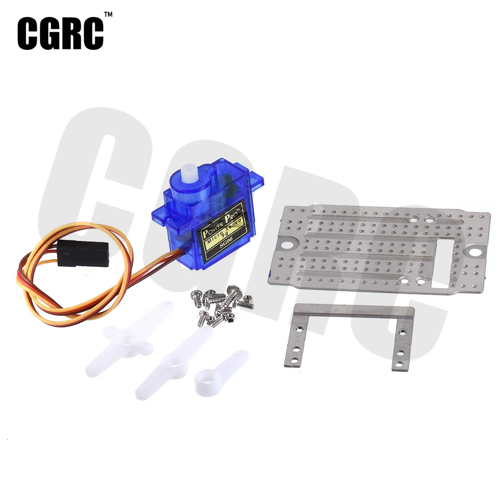 Metalen koppelingspaneel decoratie servo beugel voor 1/14 Tamiya RC vrachtwagen voor man voor Scania R620 - afbeelding 2