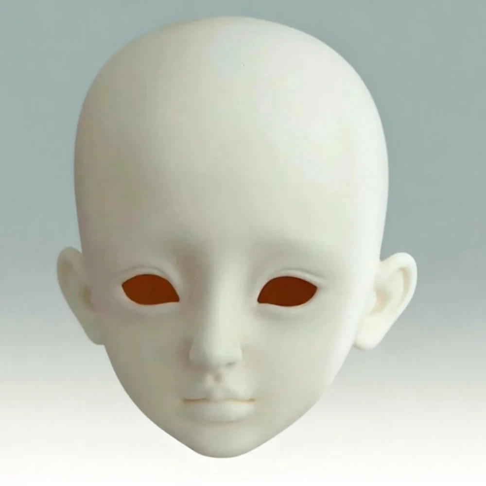 

1/4 BJD Doll Head No Makeup Resin DIY Lovely Girl Doll Head Without Makeup Doll Accessories 1/4 BJD Toys Gift