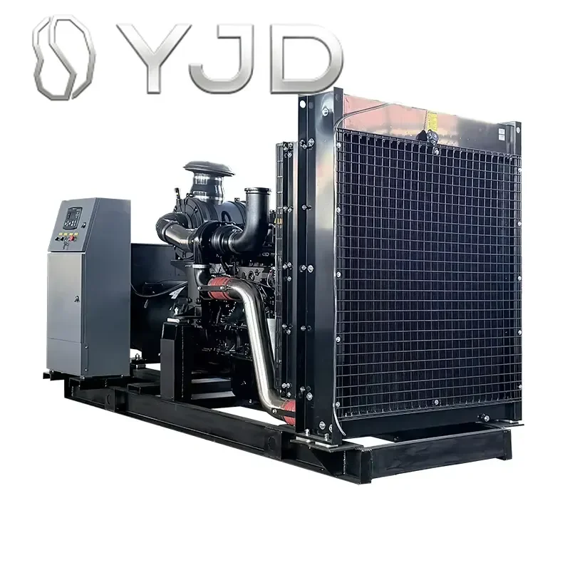 350KW Genset Super Silent Type Open Frame Generator with Auto Start ATS Option Rated Voltage 230V DC