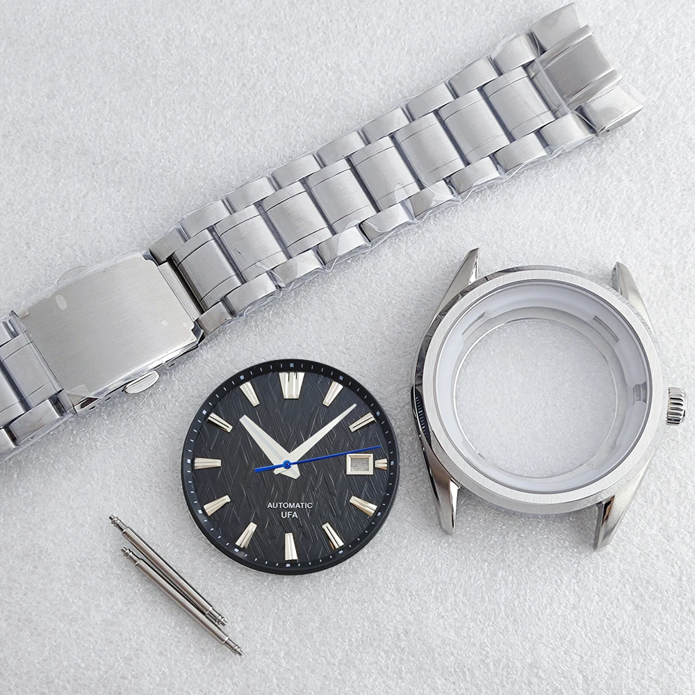 NH35 39mm Watch Case + 33.5mm Watch Dial Custom Logo Dial for GS Kit Fit NH35 Movement Mechanical Watch Modification Accessories view 5
