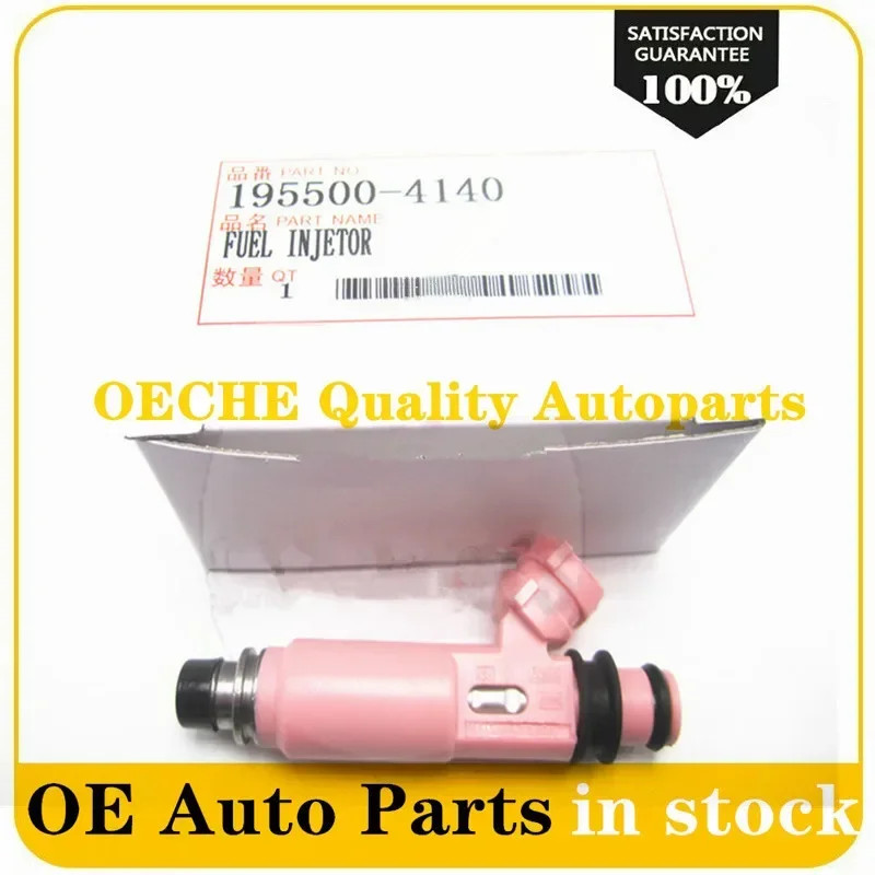 

6x 195500-4140 1955004140 195500 4140 MR507376 Fuel Injector for Mitsubishi Pajero Sport 6G72 3.0 V6 V73
