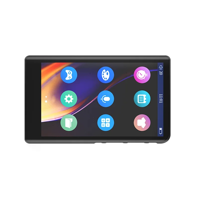 

ABVO-MP4 Player Bluetooth 5.0 3.8Inch Full Touch Screen Supports FM Video Playback E-Book Reading Voice Recording