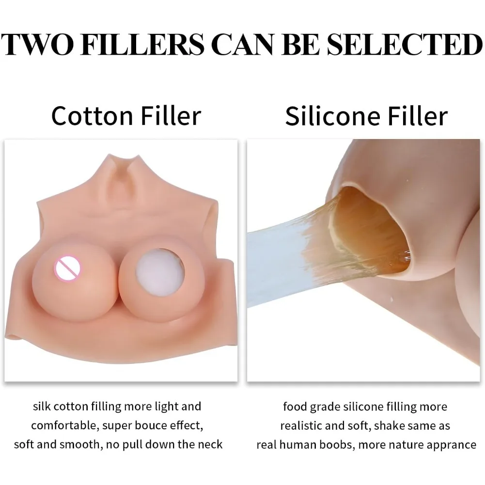 B C D F G Cup Silicone  Boobs Fake Silicone Breast Forms Huge Boob Crossdressing Transgender Drag Queen Shemale Cosplay - view 5
