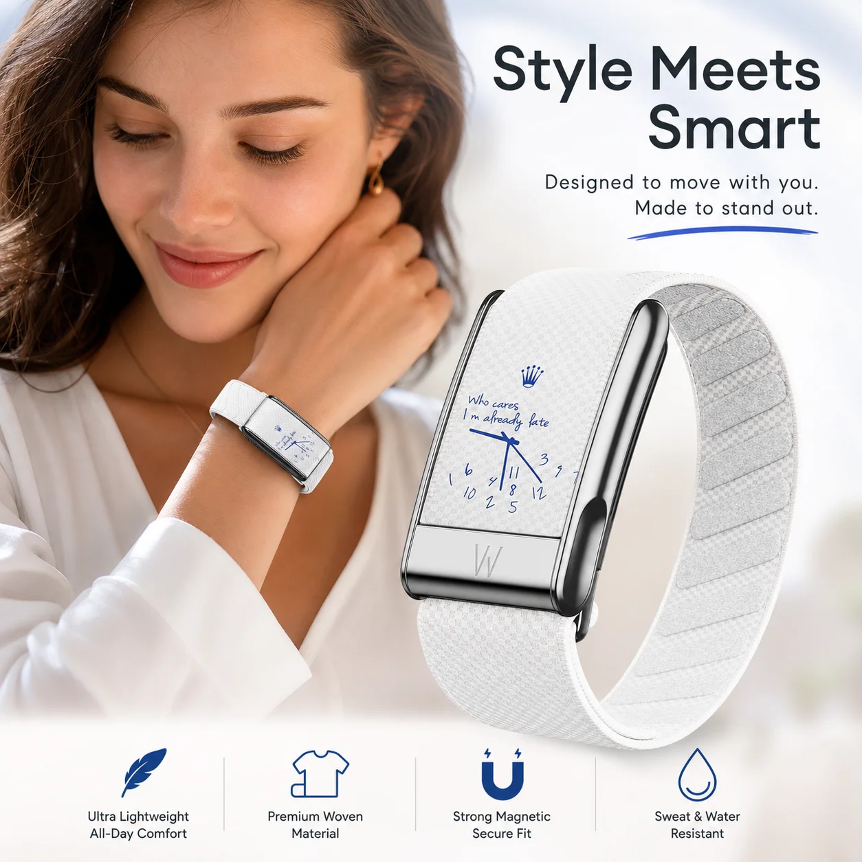 Whoop 5.0 Band / Whoop MG Strap / Nylon Woven Strap / Printed Band / Sport Wristband /  / Fitness Tracker Accessories