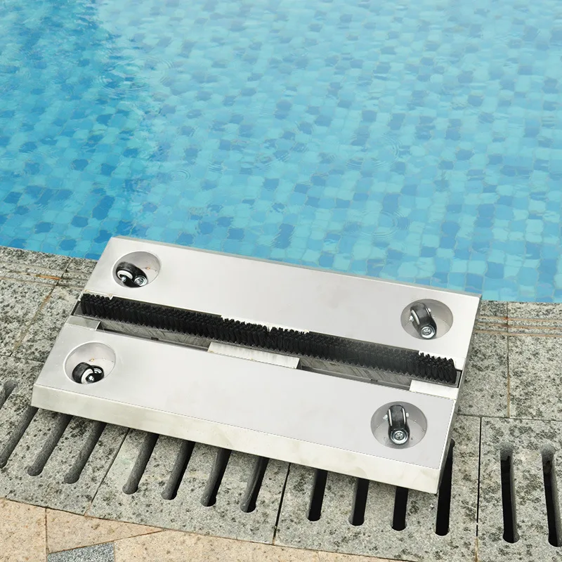 مبيعات المصنع أدوات تنظيف حمام السباحة الفولاذ المقاوم للصدأ بركة فراغ شفط رئيس لتنظيف حمامات السباحة #3