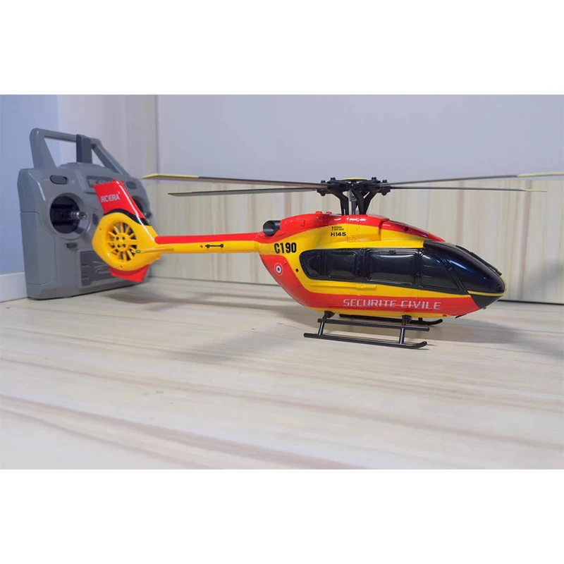 Rc Remote Control Aircraft C190 Helicopter Brushless Motor Fixed Altitude With Optical Flow Electric Model Kid Outdoor Toy Gift