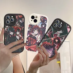 Kurumi Tokisaki Date A Live Hard Leather For iPhone 15 14 13 12 Mini 11 14 Pro Max Xs X Xr 7 8 Plus Fundas