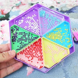 New Removable 6 Slots Diamond Painting Storage Containers Trays, Diamond Painting Accessories Lardge Diamond Painting Trays