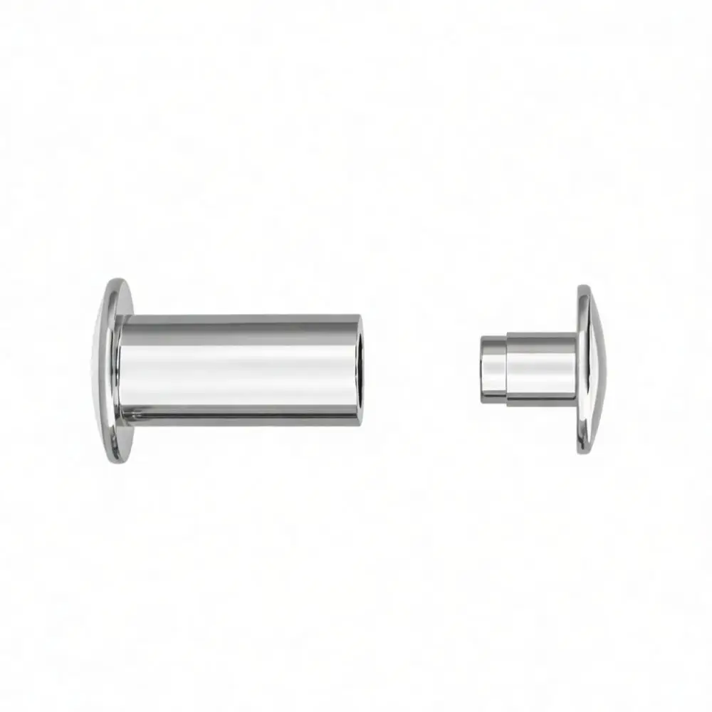 Heavy Duty 304 Stainless Steel Chicago Rivets Flat Head Binding Posts For Album Scrapbook Handcraft Leather Fixing Studs Hardwar