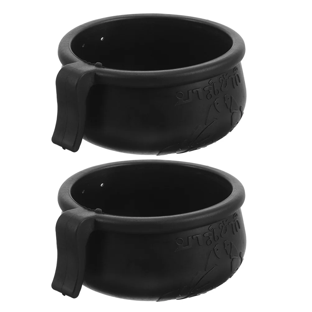 

2 set Pasture Chicken Feeding Cup Chicken Gamecock Poultry Water Bowl Compact Durable Feeder For Chickens Pigeons Quail Bird