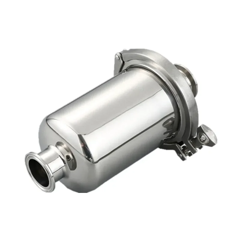 

Короткий санитарный линейный фильтр подходит для труб 19/25/32/38 Tri Clamp SS304, фильтр для винного сусла из нержавеющей стали, наконечник диаметром 50,5 корпуса 102 мм