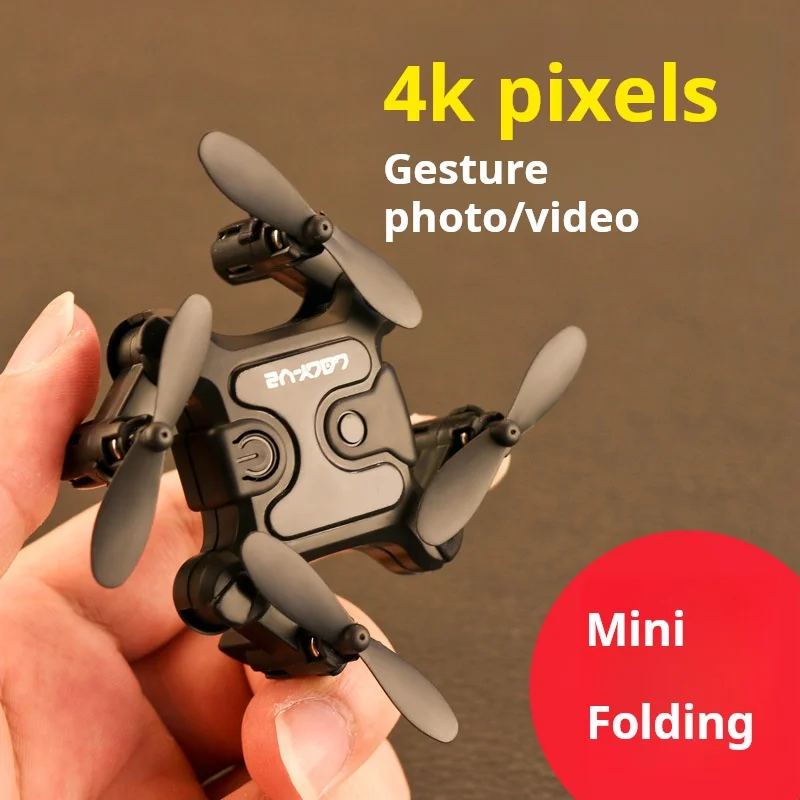 V2 Folding 4K Mini drone WIFI Remote Control Drone fpv  Aircraft Aerial Photography Fixed height Quadcopter Helicopter Дроны