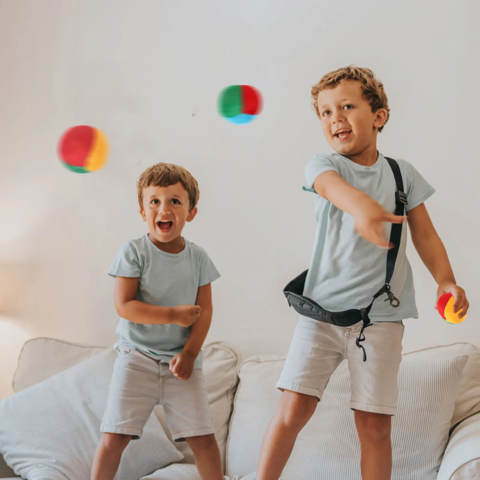 

10 Pcs Pumpkin Sandbag Bean Bags Compact Toss Games Small Size Outdoor Toys Kids Party Fun Activities