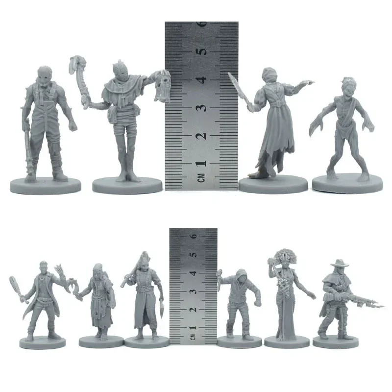 TRPG bbg  board game dead light miniatures Survivor Killers zombies monsters