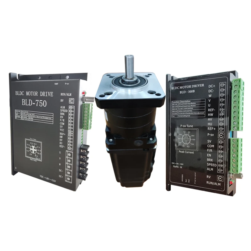 Imagem -05 - Motor sem Escova com Bld300 Kits de Driver 60 Flange 48v 300w Baixa Velocidade Ímã Permanente Desaceleração dc Baixo Ruído e Baixa Tensão