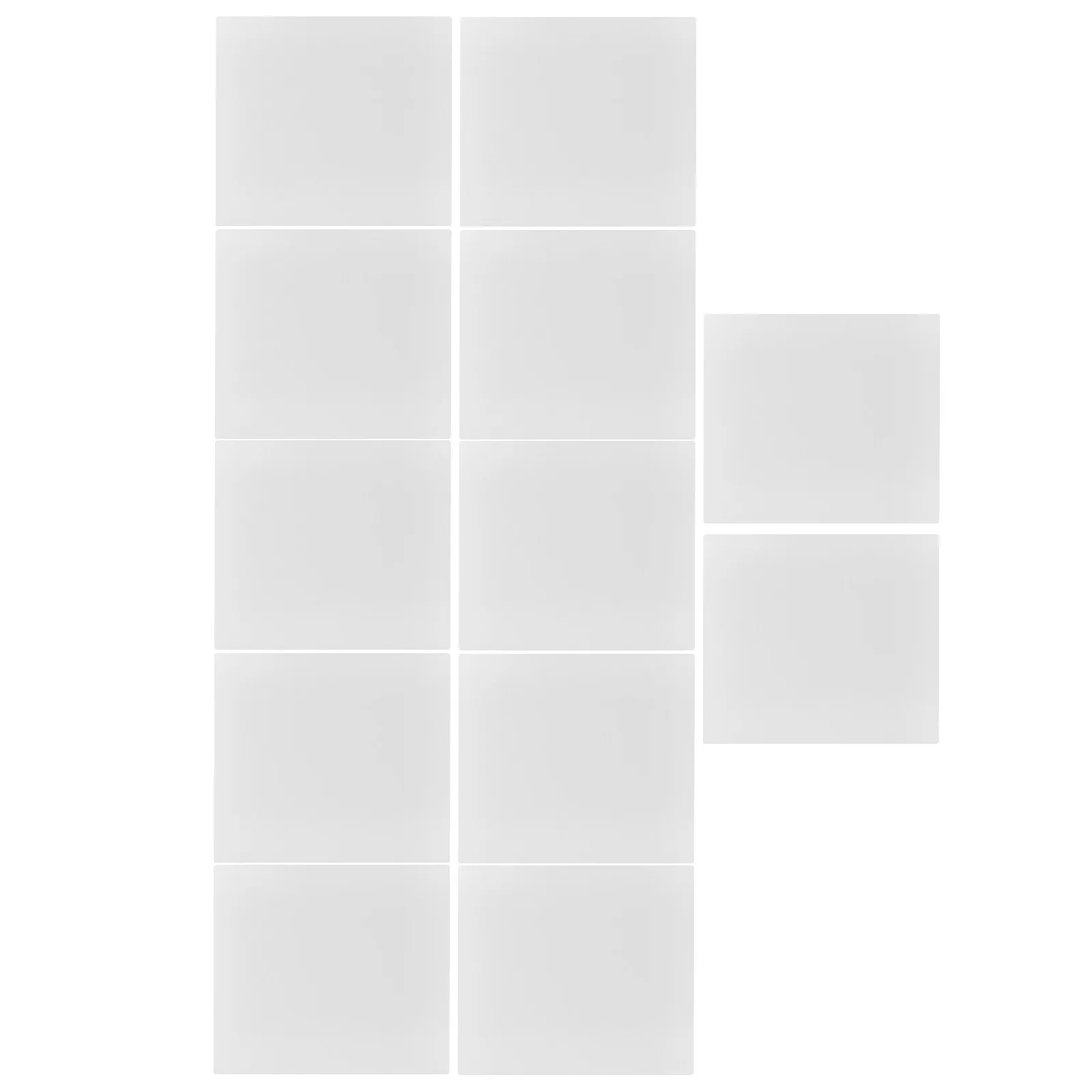 

12pcs Transparent Drawing Board for 3D Printing Pen Copy Sheets Tracing Mats Art Templates Creative Accessories