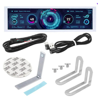 2025 8.8 Inch IPS USB Secondary Screen Type-C PH Interface Turing Smart Screen CPU GPU RAM Computer Monitor Use TURZX Software