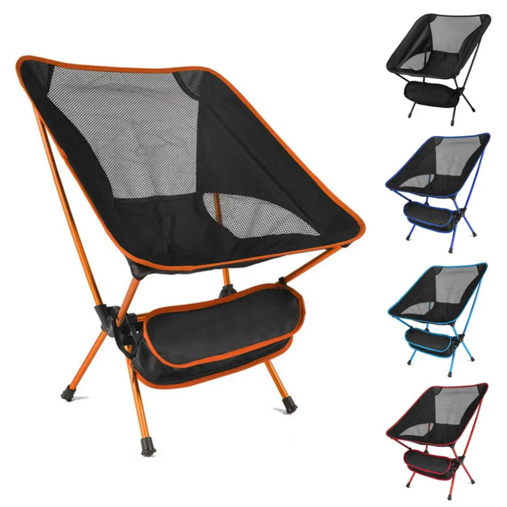 Folding Chair Ultralight Detachable Portable Lightweight Chair Folding Extended Seat  Fishing Camping Home BBQ Garden Hiking