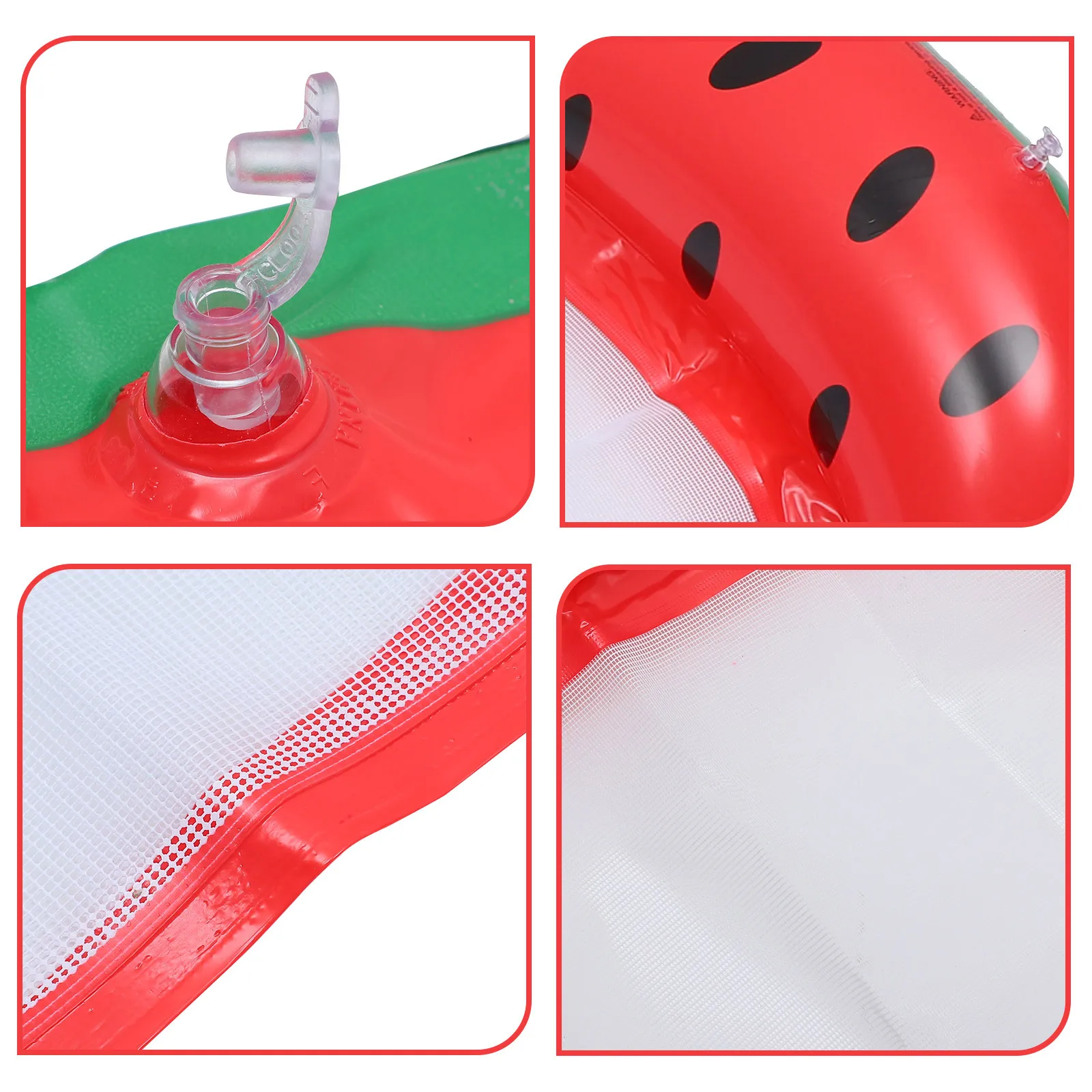 Lovely PVC Pool Float Inflatable Swimming Floating Summer Vacation Beach Leisure Lightweight Portable Swimming Float Row