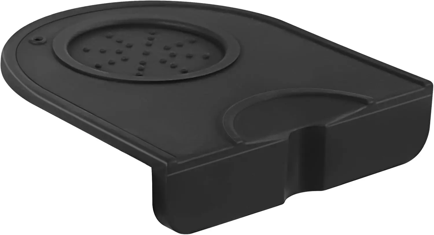 Estera para prensa de café, accesorios para máquinas de café expreso, barra antideslizante, estera de silicona para manipulación de café para protección de mostrador