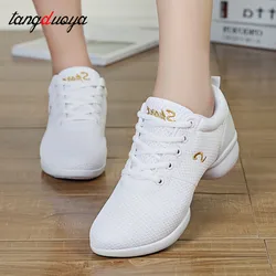 Dancing Shoes For Women Breathable Big Size 42 Jazz Dance Shoes Sport Sneakers Lightweight Ladies Training  Ballroom Dance Shoes