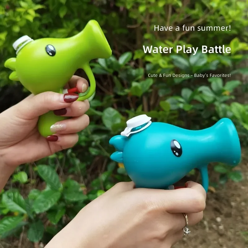 Water Gun Toy for Kids Press Type Squirt Water Play Fighting Game Baby Bath Time Fun Outdoor Summer Activity Durable Plastic