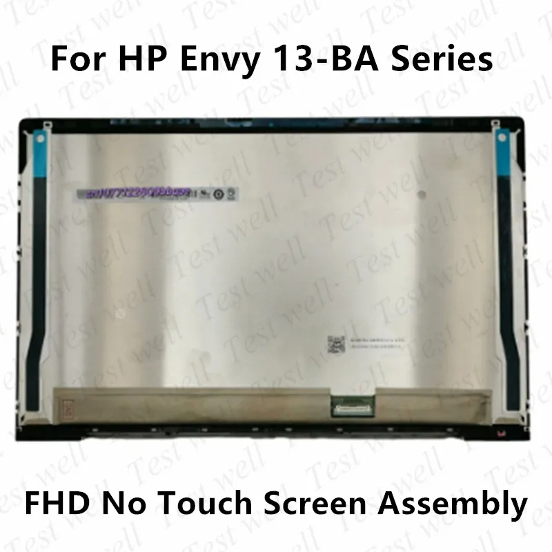 13.3 Inch FHD For HP ENVY 13-BA 13T-BA 13-ba0006na 13-ba1097nr Laptop LCD screen L96787-001 TPN-C145 LCD Assembly Non-touch