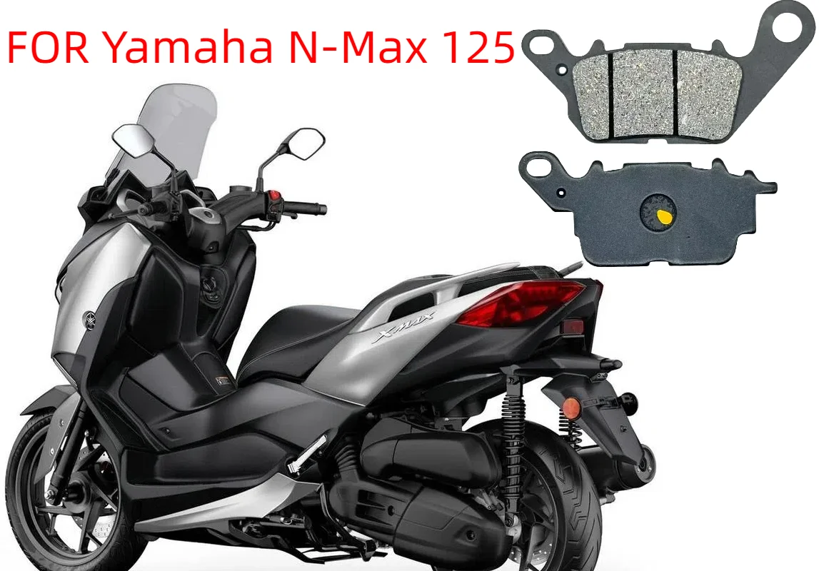 

Yamaha N-Max 125 GPD125 (2DS1) 2015-2024/ABS 17-2023 N-Max NMAX 155 GPD150-A 17-22 brake pads suitable for motorcycles