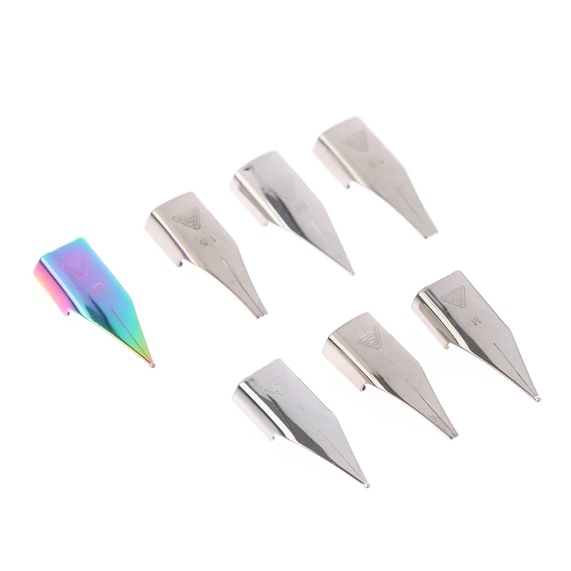 

【3Pcs 757# Pen Nib Accessories Dazzling F/EF/M Art Nib School Supplies】